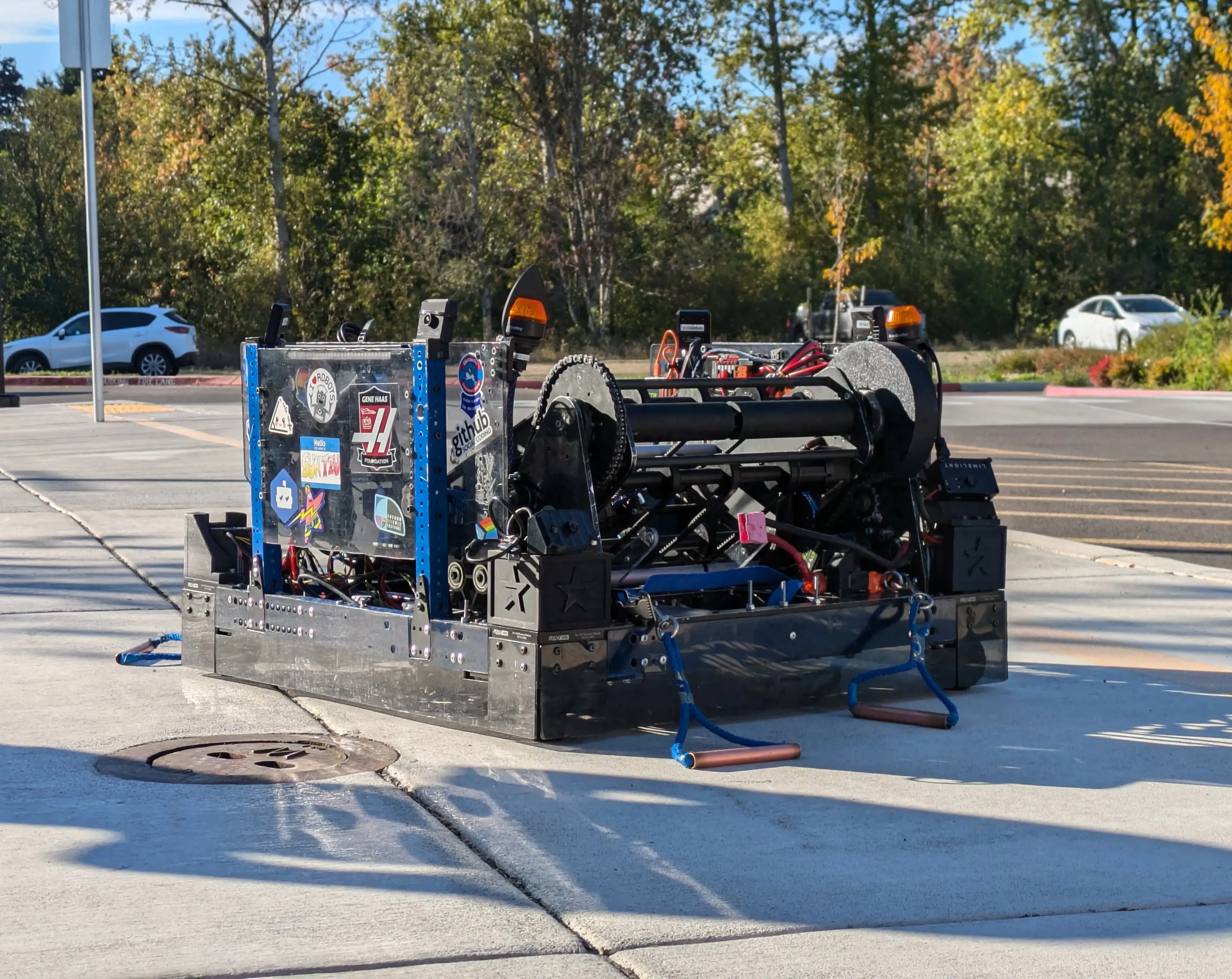 Generals Robotics' robot "Sun Tzu," made for the 2024 FIRST Robotics Competition Season